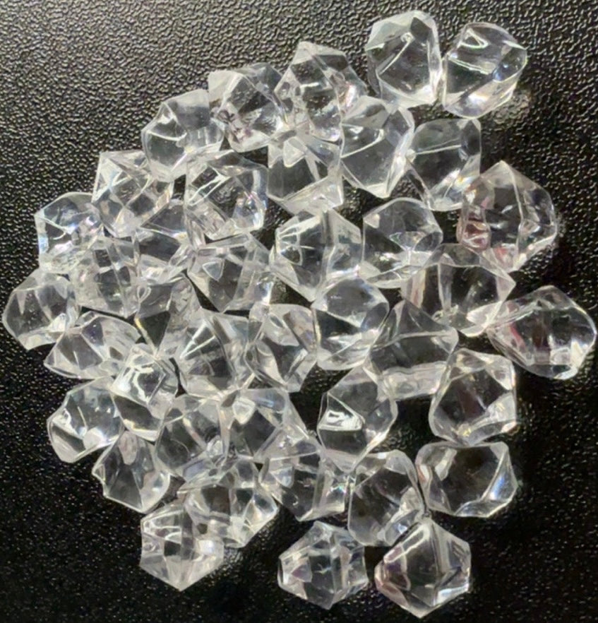 Fake ice lids pink,clear,blue,purple